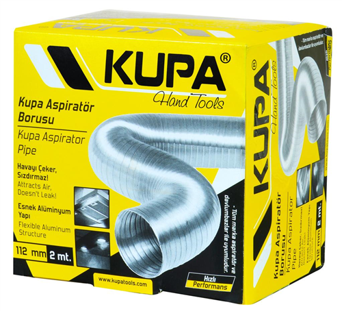 KUPA ASPİRATÖR BORUSU 120*2 MT